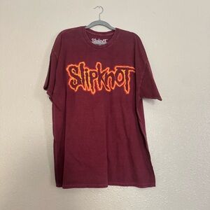 Slipknot Burgundy Don’t Ever Judge Me Crew Tee